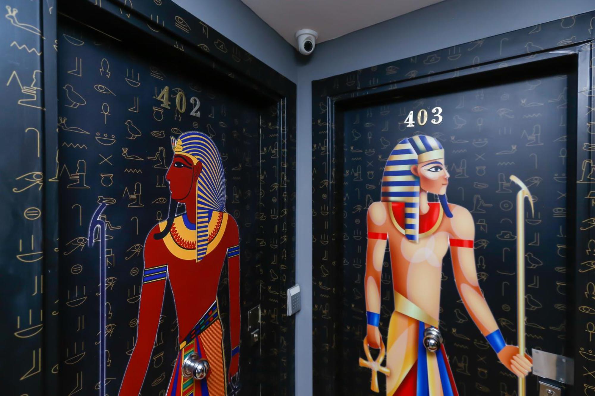 Turquoise Pyramids & Grand Egyptian Museum View Hotel Kafrat al Jabal Exterior photo